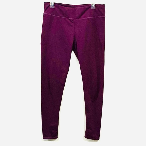 Fabletics Anywhere Motion365® High-Waisted Legging Plum / BURGUNDY - Picture 2 of 7